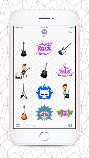 Animated Guitarist Stickers for Messaging(圖2)-速報App