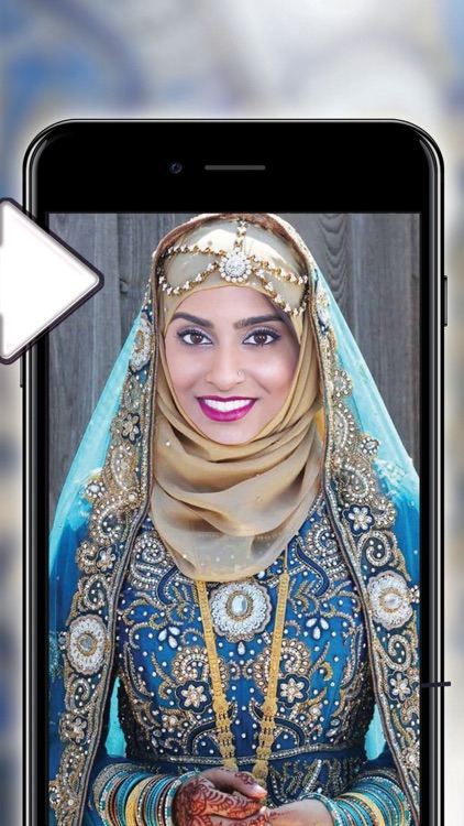 Wedding Hijab Photo Montage - Free Face Decorator