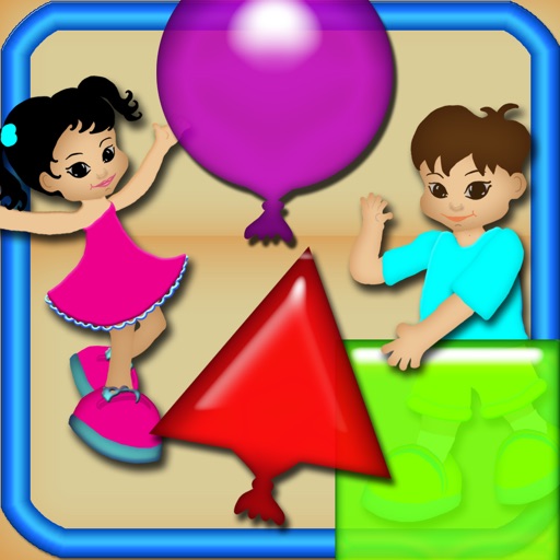 Learn With Jumping Shapes iOS App