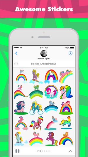 Horses And Rainbows stickers by Nevzat(圖1)-速報App