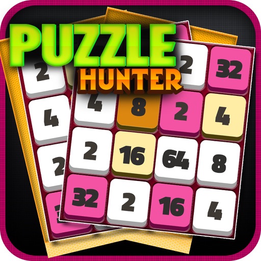 Number Puzzle Hunter Bash - HD Icon