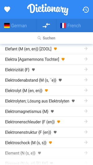 Français - Allemand Dictionnaire de poche Offline(圖5)-速報App