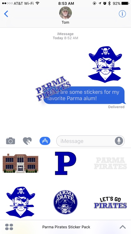 Parma Pirates Sticker Pack