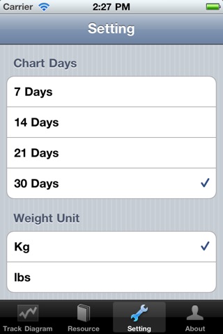 Weight Tracker screenshot 3