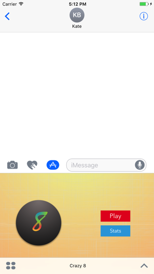 Crazy 8 for iMessage(圖1)-速報App