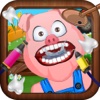 Pig Dentist Game: Fix Cavities