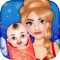 New Christmas Mommy & Newborn Baby is free kids game for girls