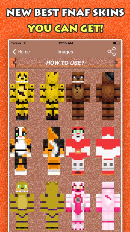 BEST FNAF SKINS FREE For Minecraft Pocket Edition