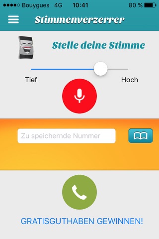 Call Voice changer Allogag screenshot 2