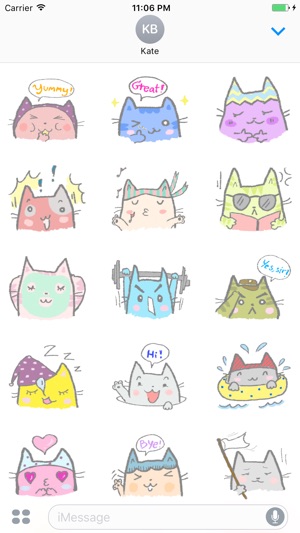 Gika Family Kittens Stickers(圖2)-速報App