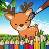 My Deer Coloring Puzzle for Little Kids