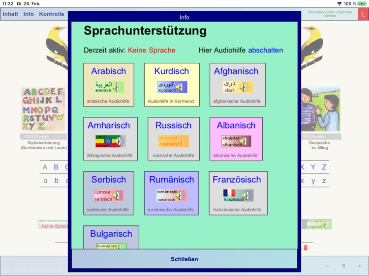 Oriolus Deutsch Mathematik DaZ