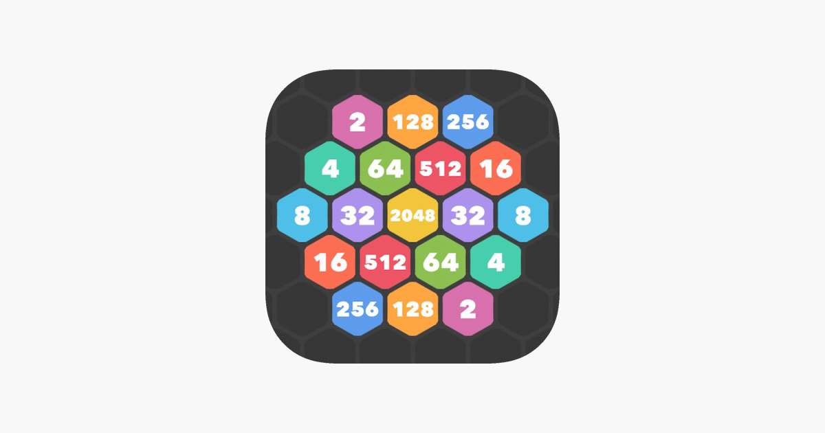 ‎2048 Hexagon Number Puzzle en App Store