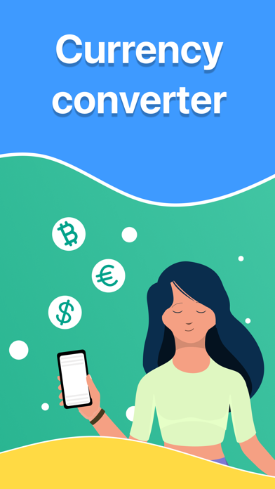 Currency converter, widget Screenshot