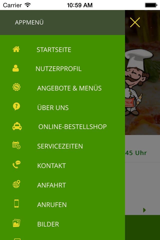 Schlemmer Pizza Marbach screenshot 2