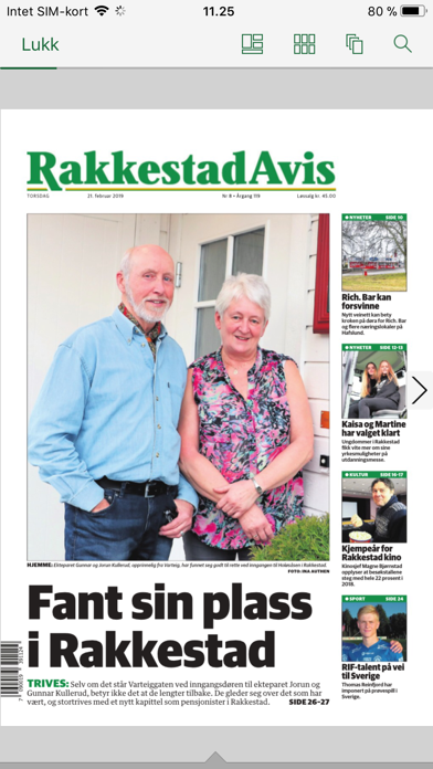 Rakkestad Avis eAvis screenshot 2