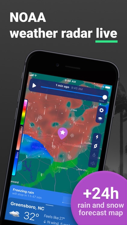 Clime: NOAA Weather Radar Live screenshot-0