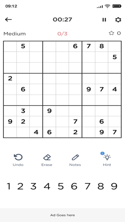 Sudoku Classic Number Game screenshot-6