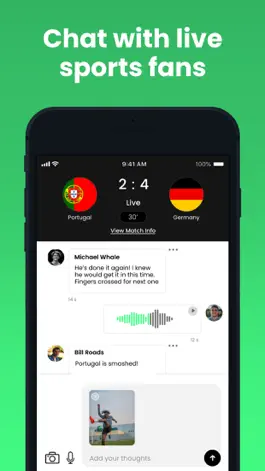 Game screenshot Disport: Live Sports Chats mod apk