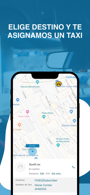 ‎PideTaxi-Pedir Taxi en España Screenshot