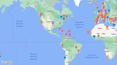 Pin Traveler: Trip Tracker Map Screenshot