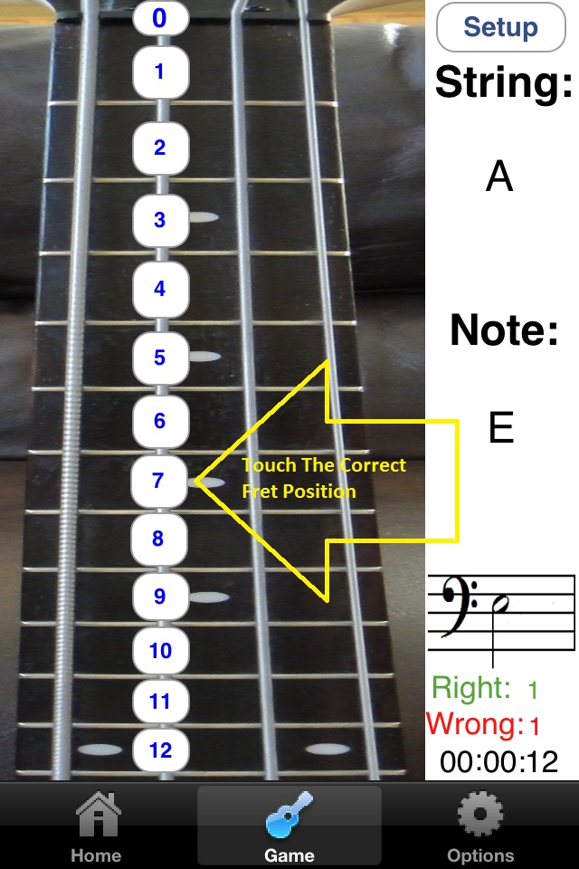 Bass Fretboard Addict screenshot 3