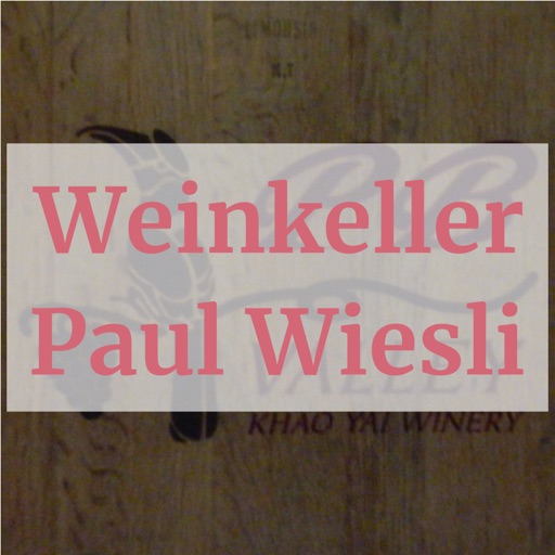 Paul Wiesli Weinkarte