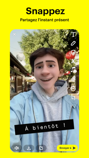 Snapchat capture d'écran 1