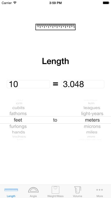 Meters & Milliradians