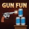 Gun Fun Shooting Tin Cans