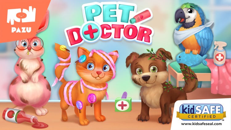 Pet Doctor Care games for kids screenshot-4