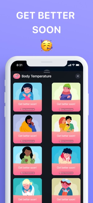 take body temperature with iphone app