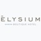 Introducing the official Elysium Boutique Hotel Mobile Application