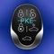 FreeGo Car Alarm, The mobile phone Bluetooth remote controller controls the host through Bluetooth Ble,