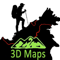 App Icon for 3D Maps, GPS, GPX Tracker App in Pakistan IOS App Store