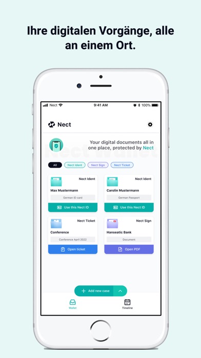 Nect Wallet app screenshot 5 by Nect GmbH - appdatabase.net