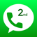 Second Phone Number -Texts App Icon