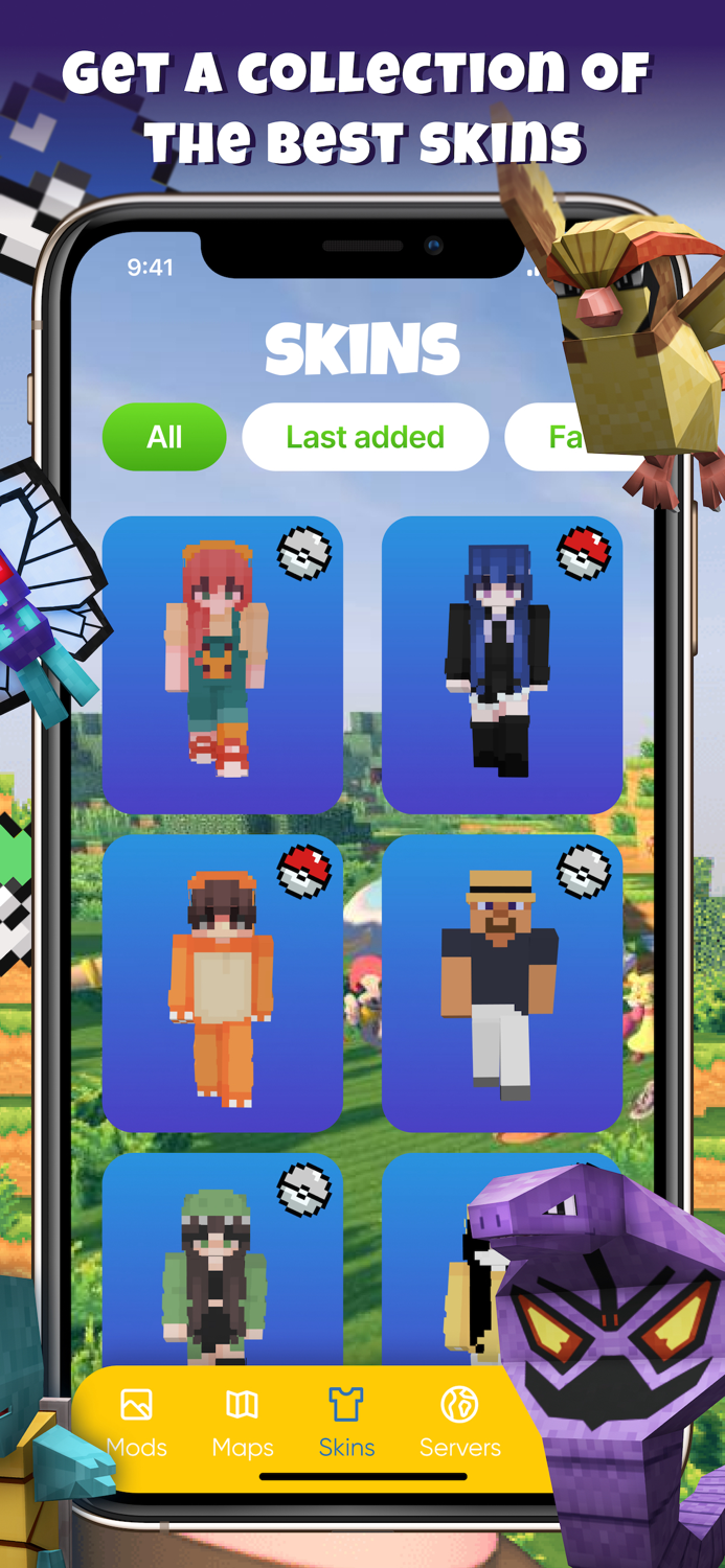 Pixelmon Mobs for Minecraft