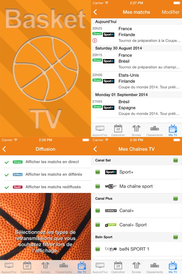 Basket TV screenshot 3