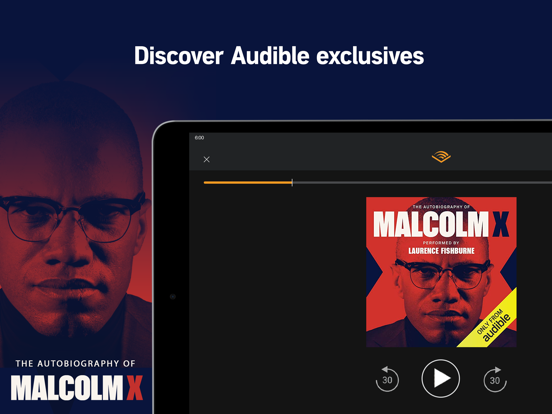 Audible audiobooks & podcasts Ipad images