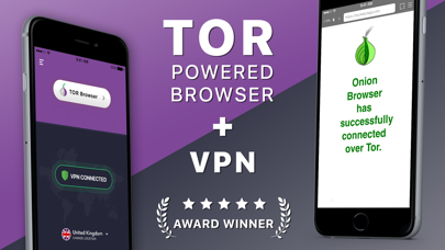 Private TOR Browser plus VPN screenshot 1