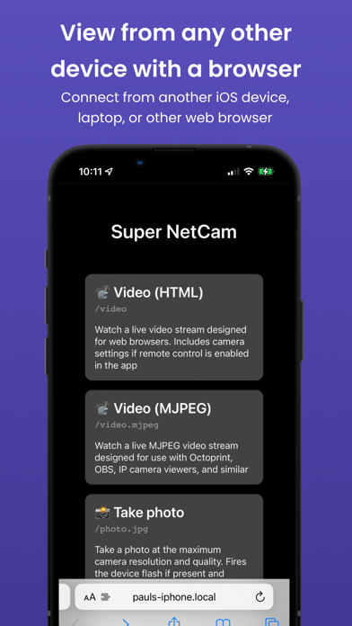 Super NetCam screenshot 3