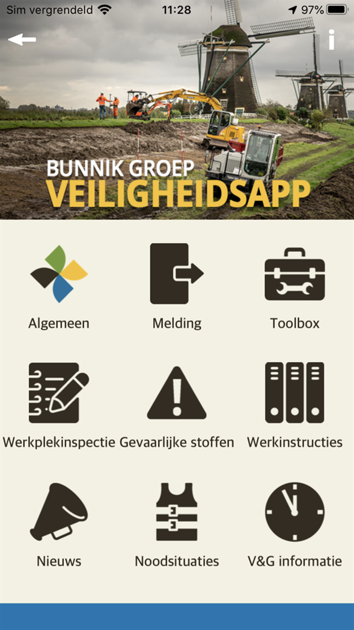 Veiligheidsapp Bunnik Groep