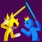 welcome in Stumble Save Rainbow the Guys , you have to Move fast and Hit the enemies in specific part in their bodies to win, 