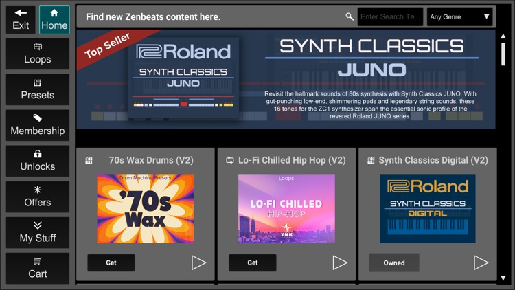 Roland Zenbeats screenshot-8
