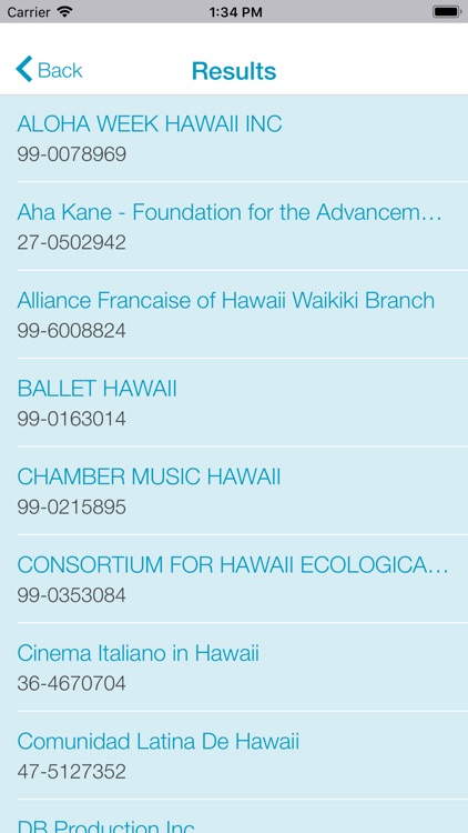 Hawaii Charity Finder