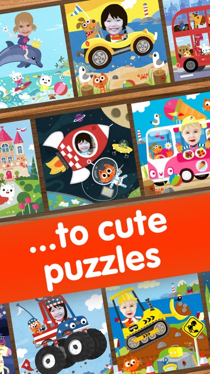 Toddler jigsaw puzzle for kids