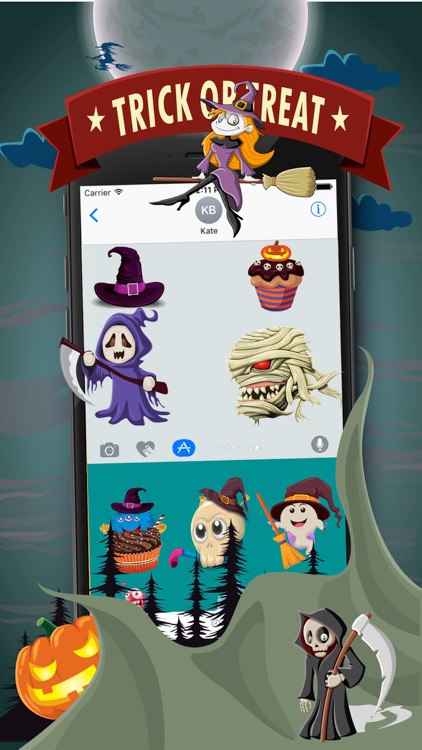 HalloMoji  Halloween Emojis screenshot-4