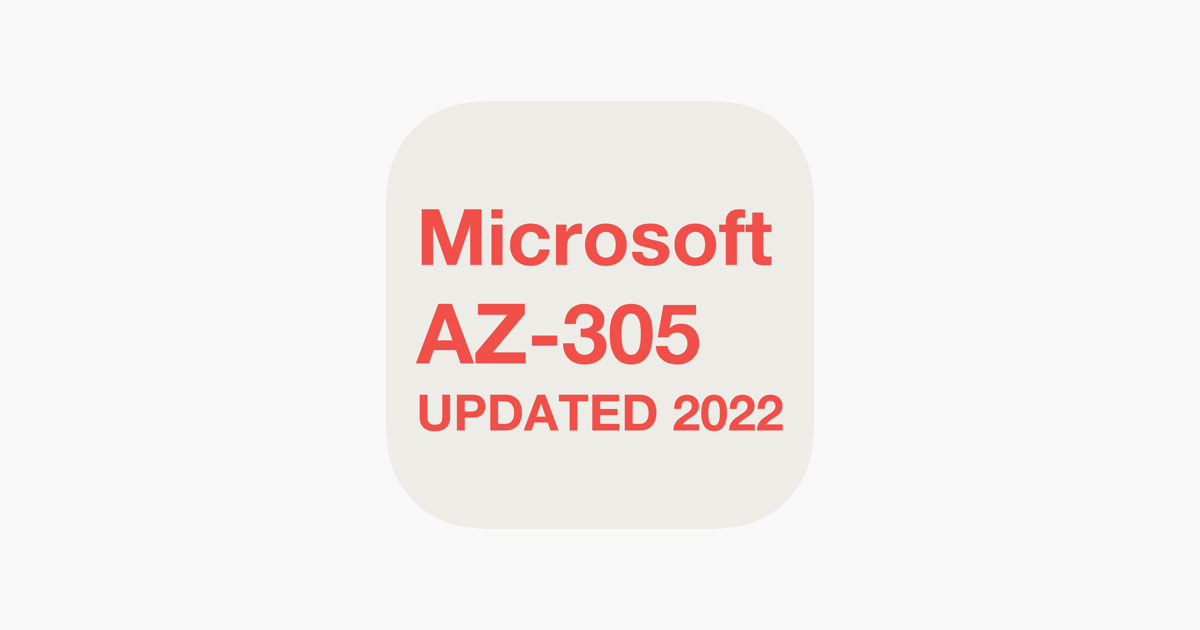 Certification AZ-305 Exam Infor