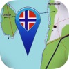Topo kart - Norge